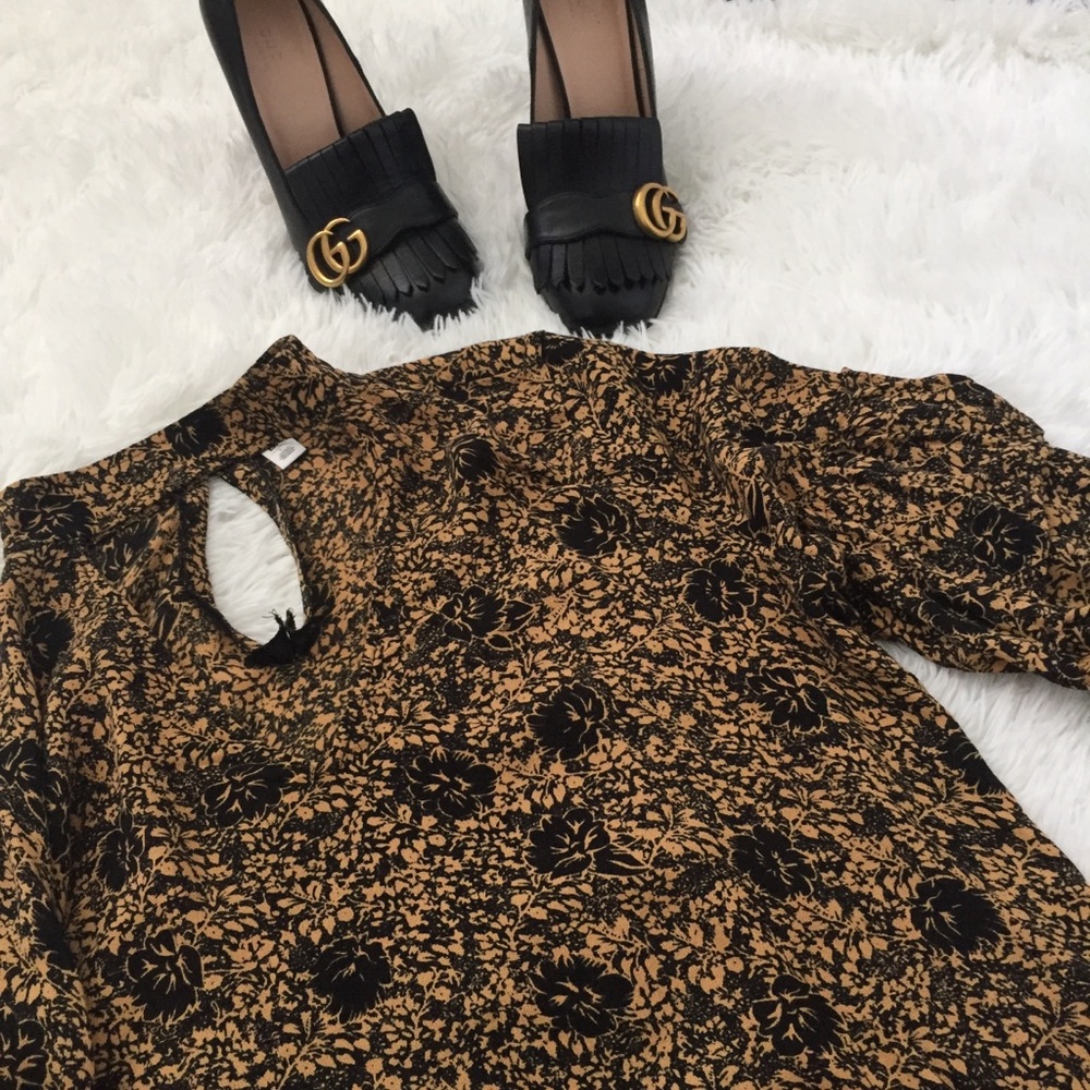 BP Long Sleeve Ruffle Blouse - Picture 6 of 6
